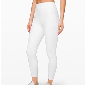 White Lululemon Align Pant / legging